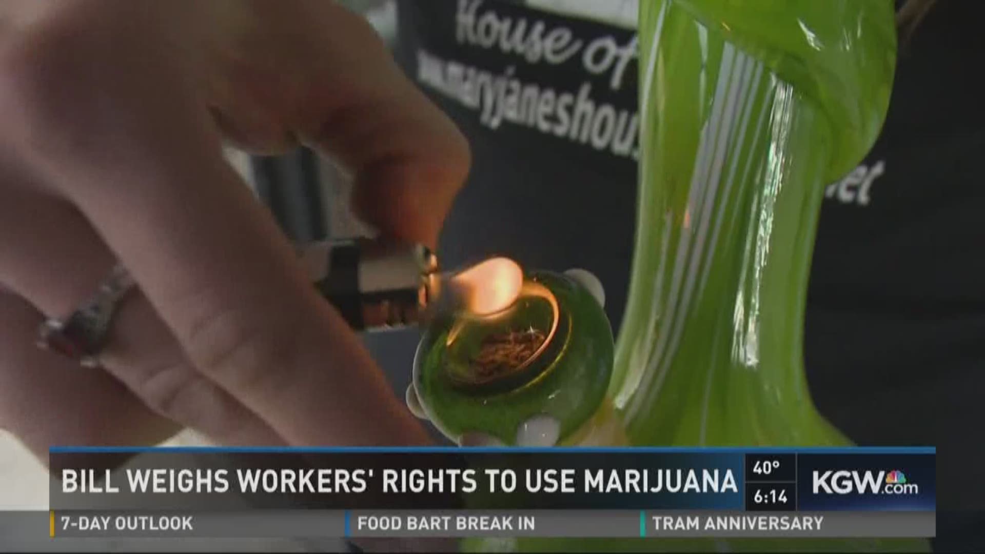 Bill weighs workers' rights to use marijuana