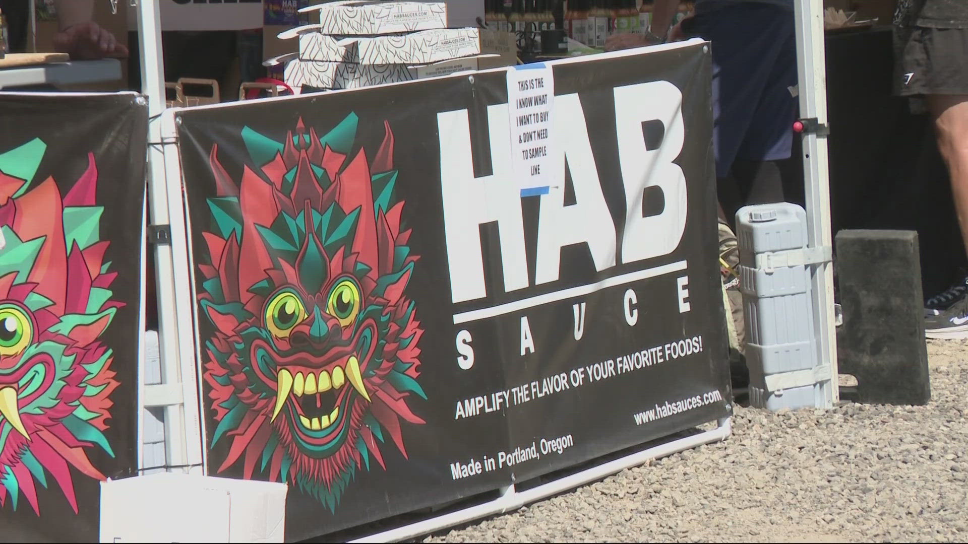 The eighth annual event at OMSI included wrestling, craft beers and snacks, and of course, a variety of hot sauces to taste.