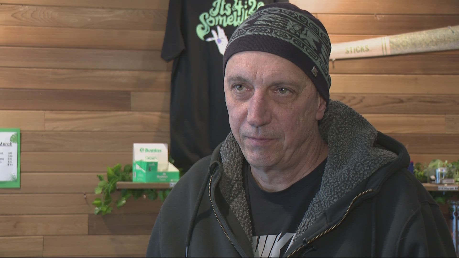 Eden Cannabis's owner told KGW that they have been robbed dozens of times and believe it could be the same person.