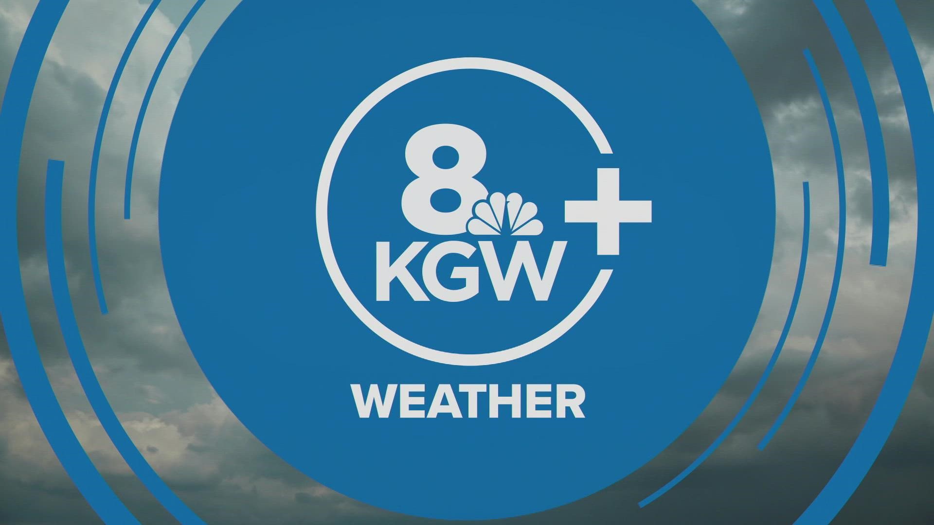 KGW+ weather update for Saturday, June 25, 2022.