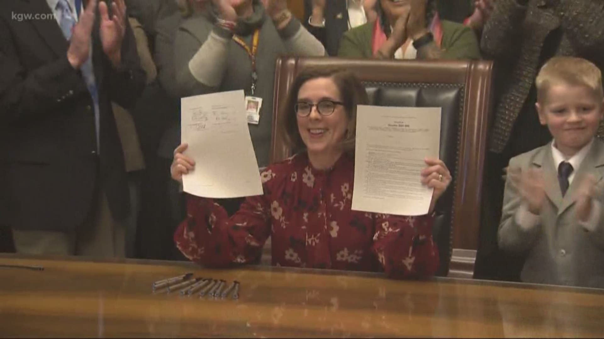 Oregon’s pioneering rent control bill was signed into law and takes effect immediately.