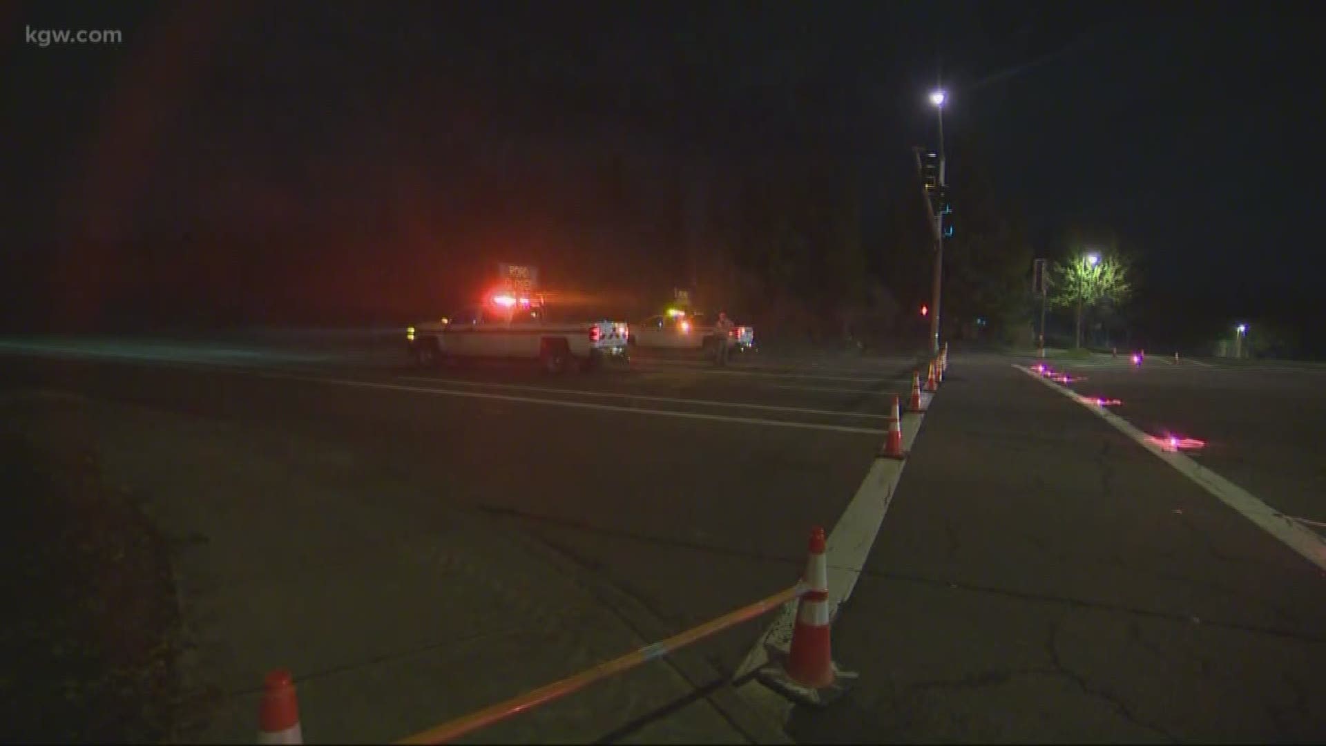 Pedestrian dies after being hit by three cars on Tualatin Valley ...