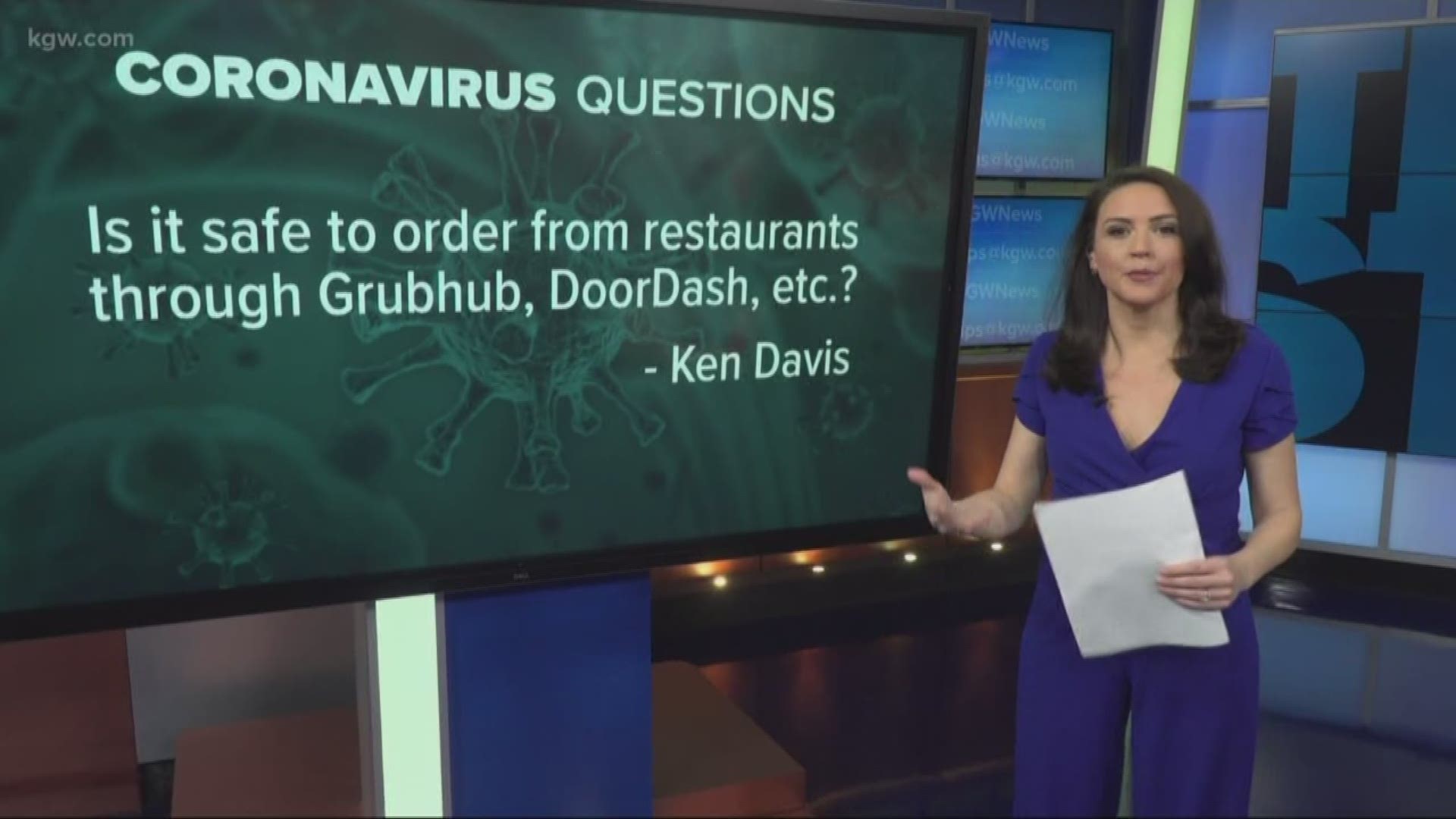 Is it safe to get food delivered? Should I stay away from my grandchildren? We answer your coronavirus questions.