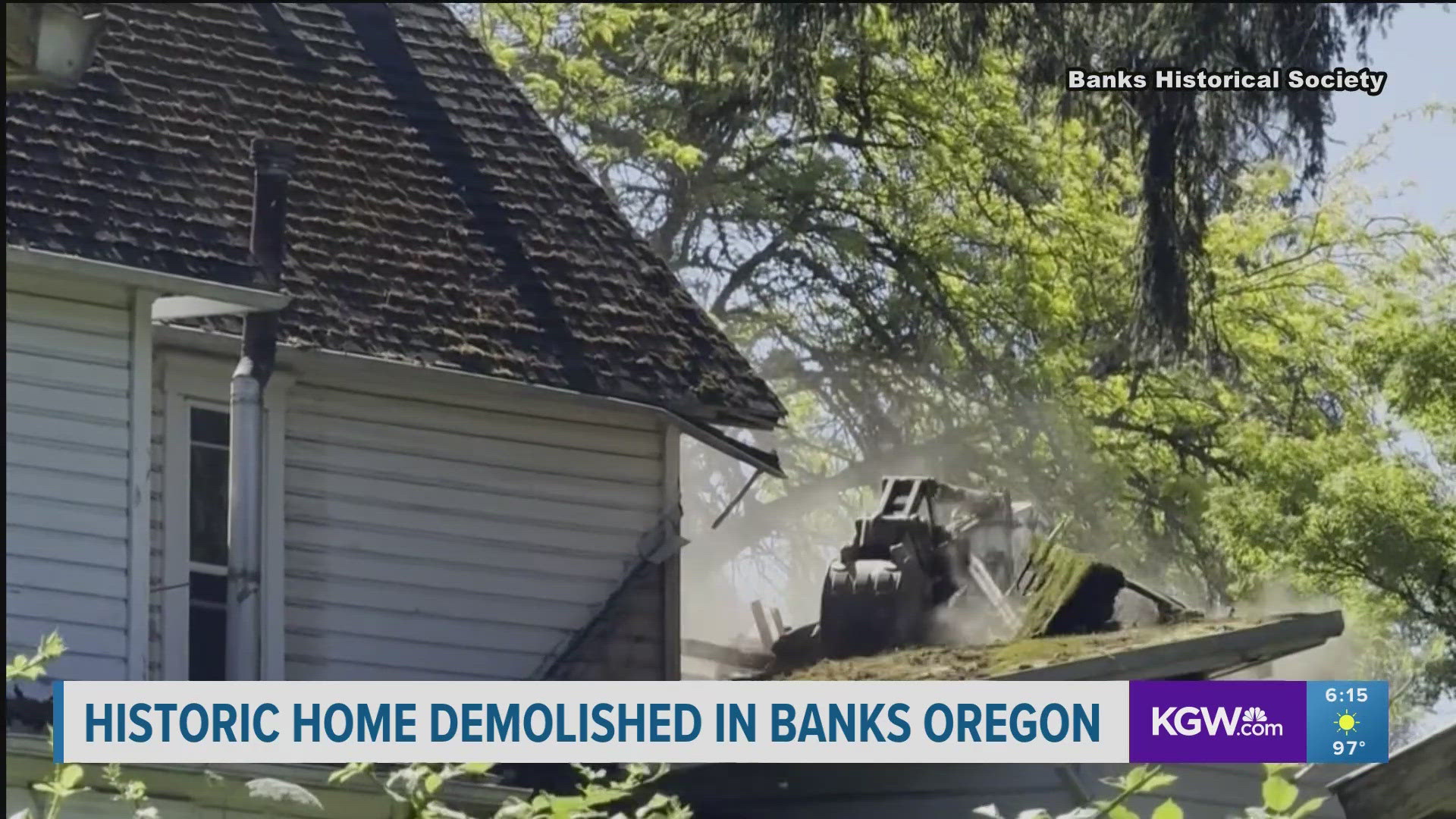 Community members in the small town of Banks said they’re sad to see the historic Wilkes House go.