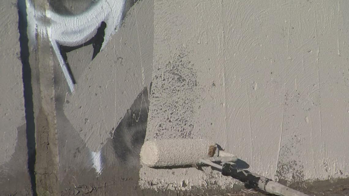 Graffiti cleanup takes a backseat to safety work on Oregon highways