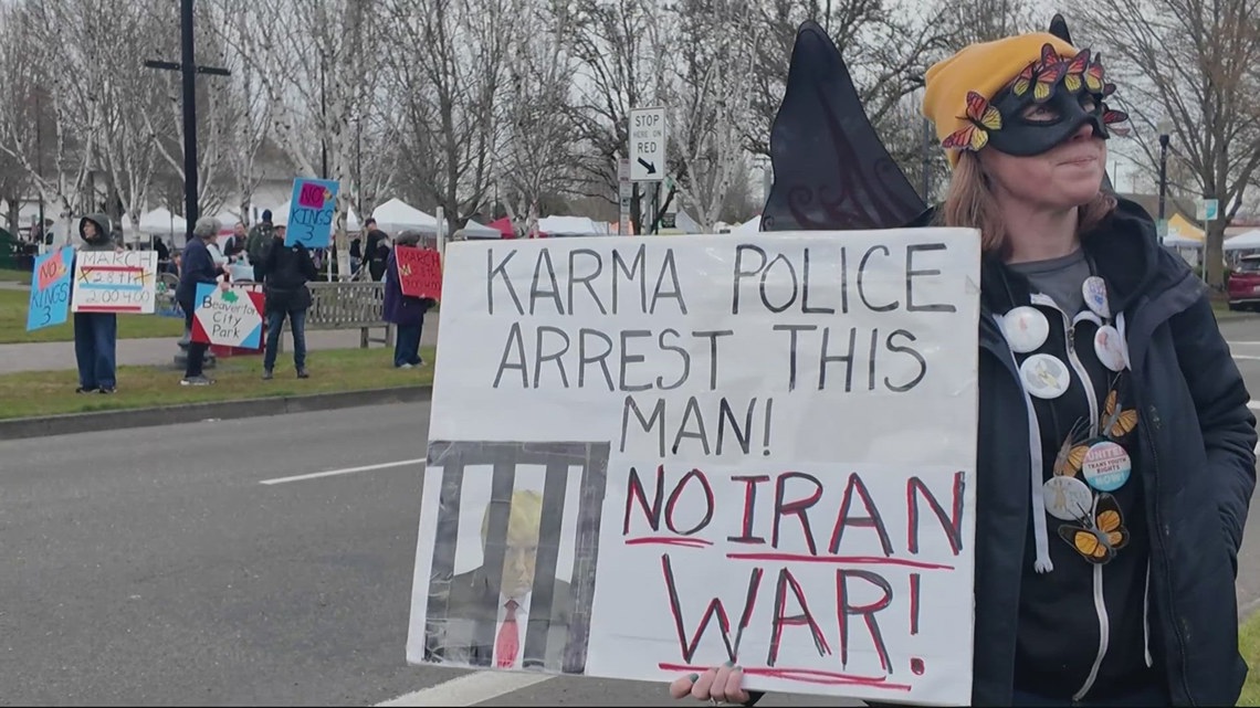 Oregonians condemn US-Israel attack on Iran, call for congressional action