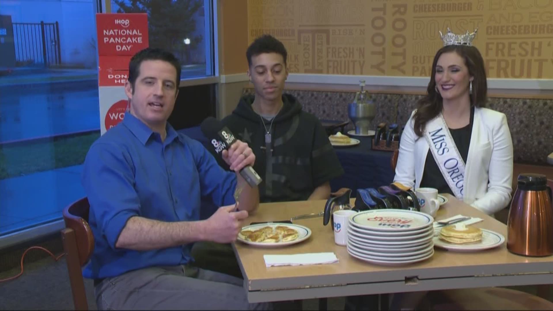 Free pancakes fundraiser; IHOP's National Pancake Day is today