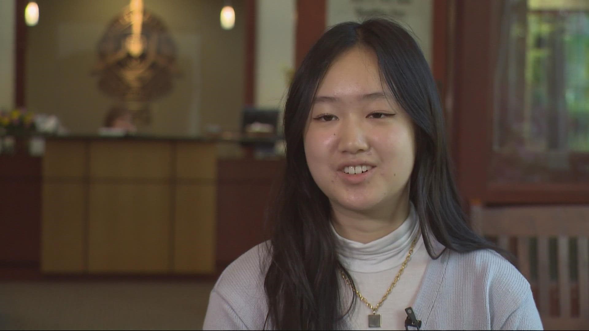 Jenny Duan is one of two seniors from Oregon to be named a finalist of the U.S. 2022 Presidential Scholars award. A total of 161 students earned the honor.