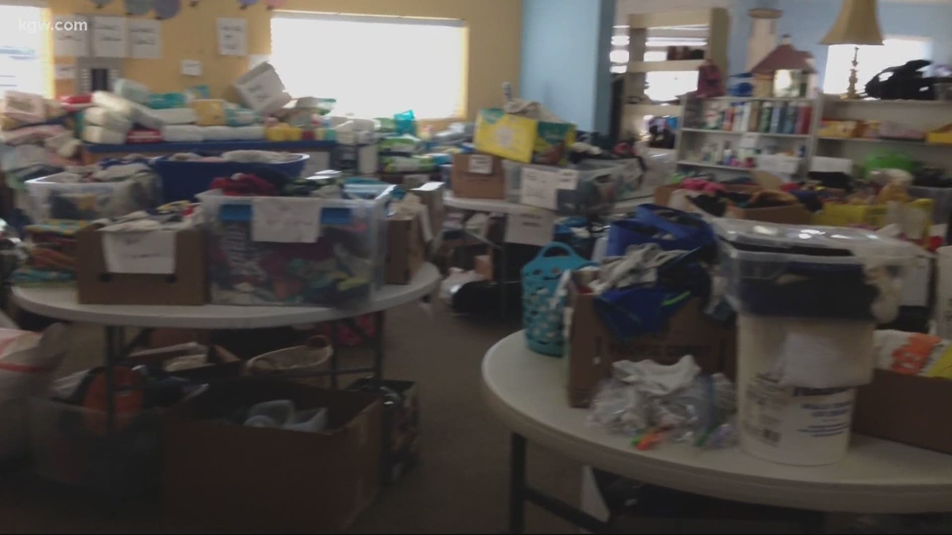 Hundreds of people are still displaced because of the Oregon wildfires. One small church in Lincoln City is making a huge difference for those in need.