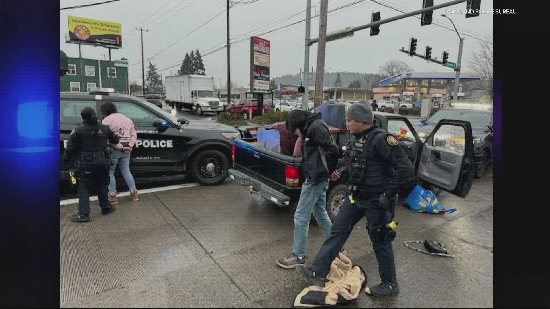 Portland police along with Multnomah County Sheriff's deputies conducted a retail theft operation this weekend.