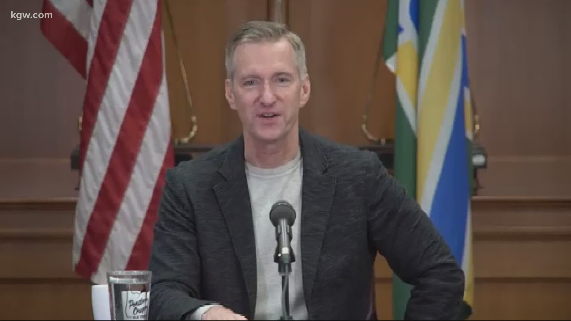 Portland Mayor Ted Wheeler says his first priority is continuing a focus on police reform.