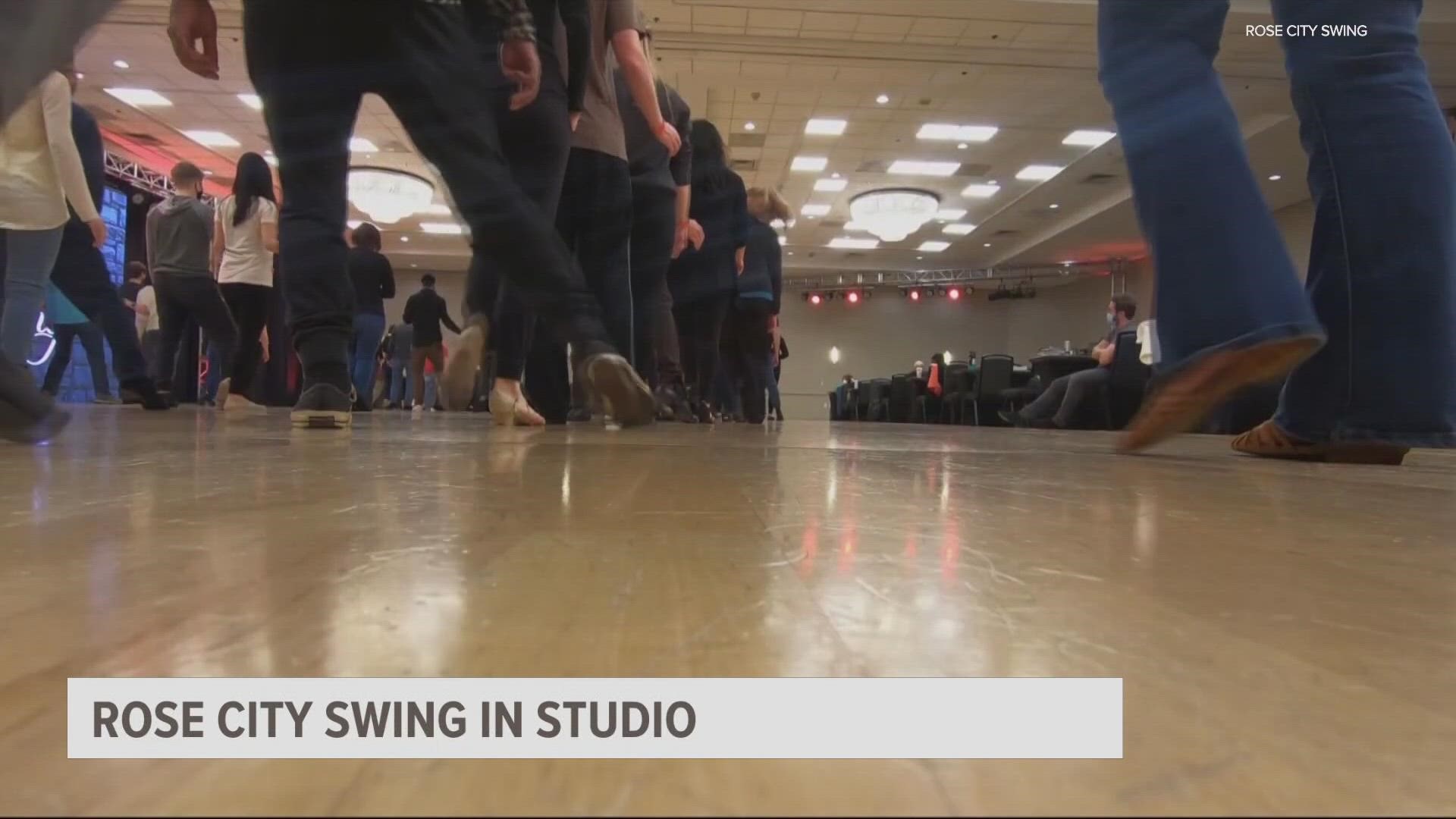 The Rose City Swing Event attracts hundreds of people from all over the world. It's happening again this year! Rose City Swing was in KGW studios Wednesday!