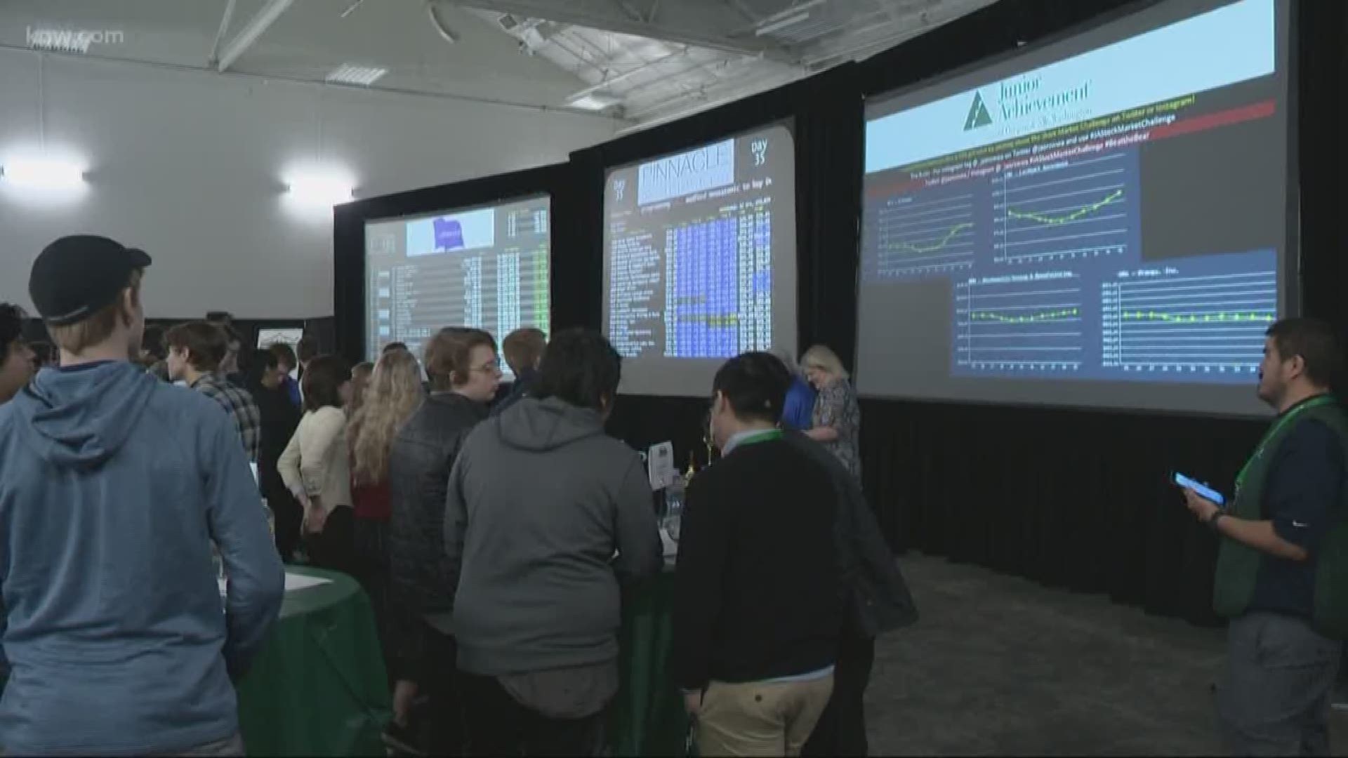 Local high school students take on Stock Market challenge
