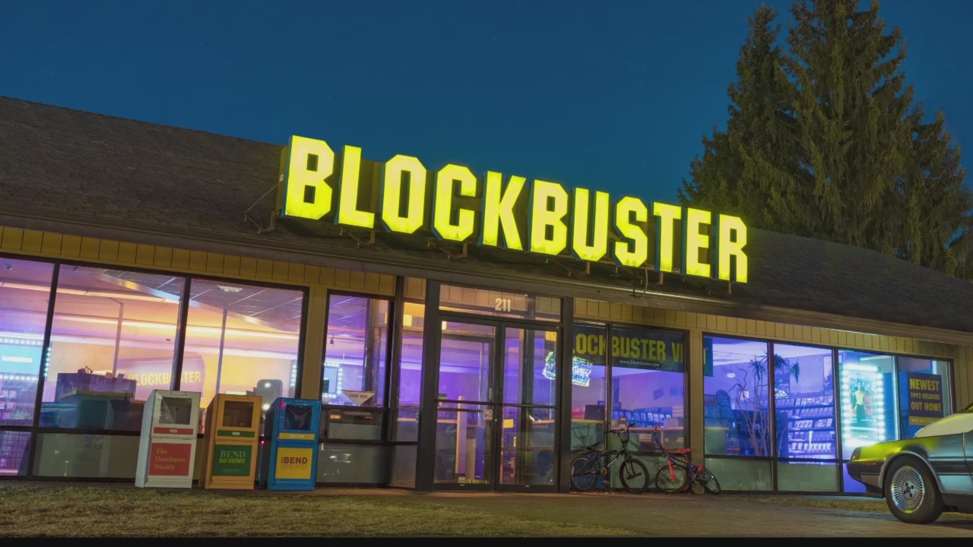 The last Blockbuster ever is in Bend, Oregon! And now Deschutes County residents can rent out the store for the nostalgic slumber part of your 90s dreams!