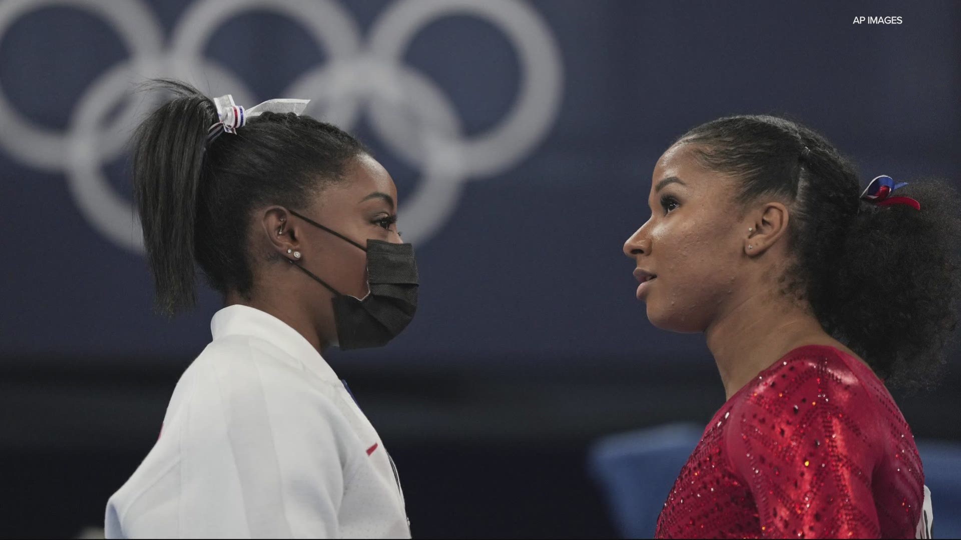 Jordan Chiles stepped in after Simone Biles pulled out of the team final on Tuesday.