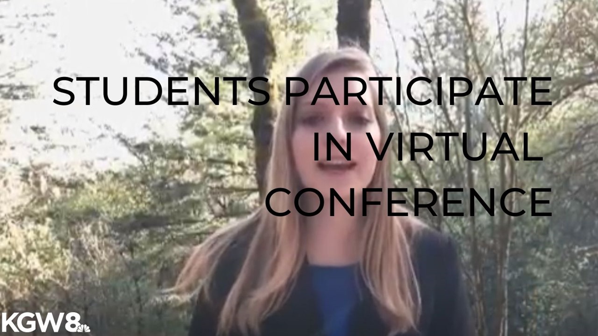 More than 1,700 students are taking part in the month-long online conference.