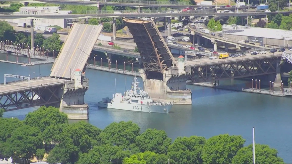 Fleet Week ships begin arriving Tuesday; expect frequent and long bridge lifts