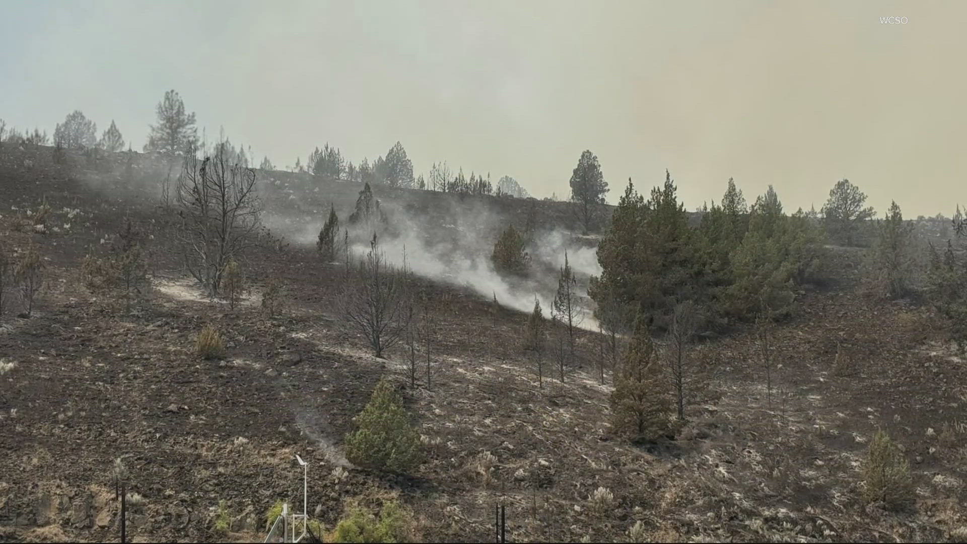 The Darlene 3 Fire is burning in Deschutes County, prompting evacuations for the La Pine area, while the Long Bend Fire in Wasco County is 60% contained.