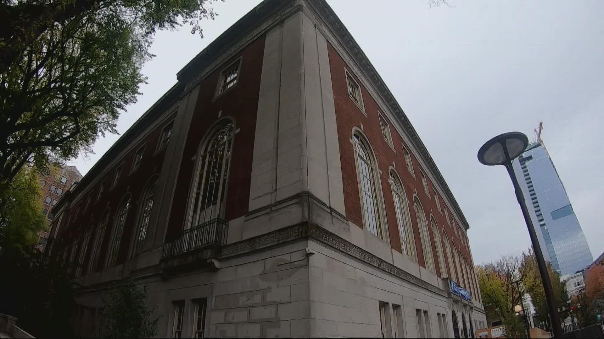 The downtown library was closed to visitors for three months, as crews worked on phase one of renovations. A longer closure for construction is planned for 2023.