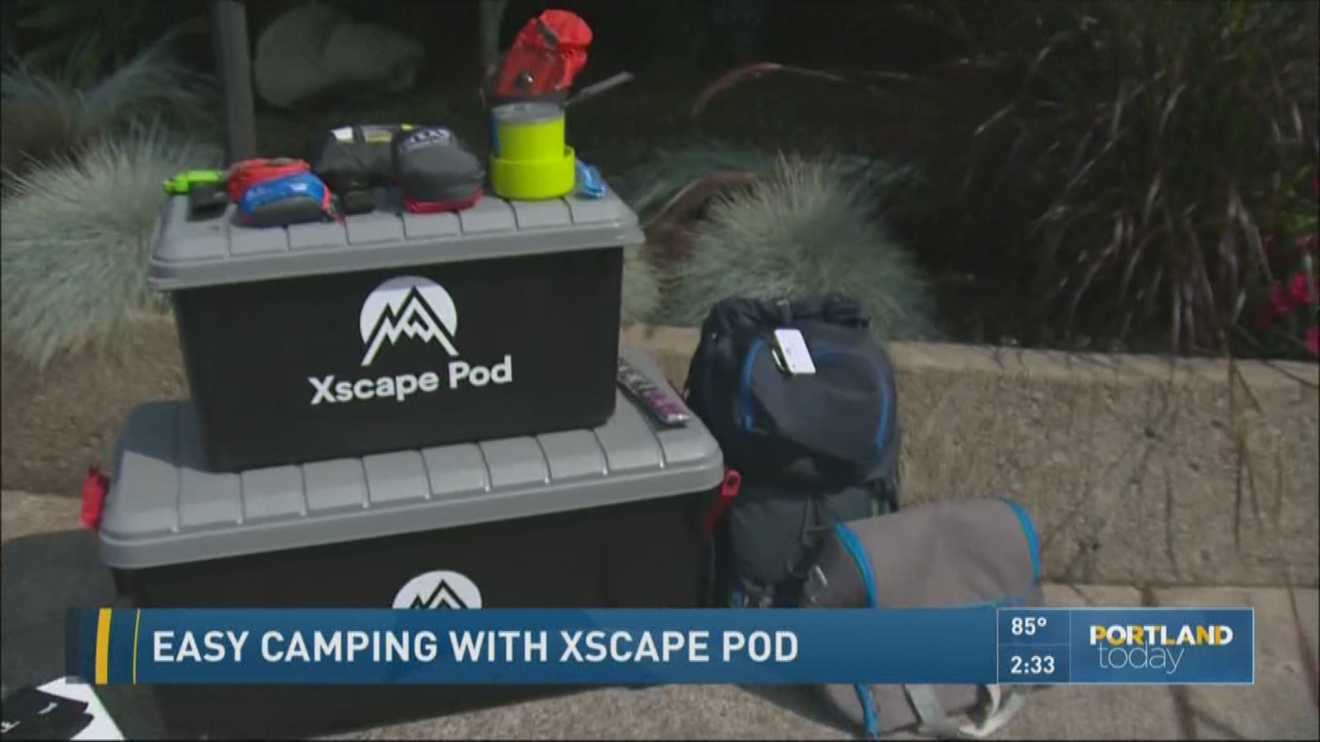 Easy camping with Xscape Pod