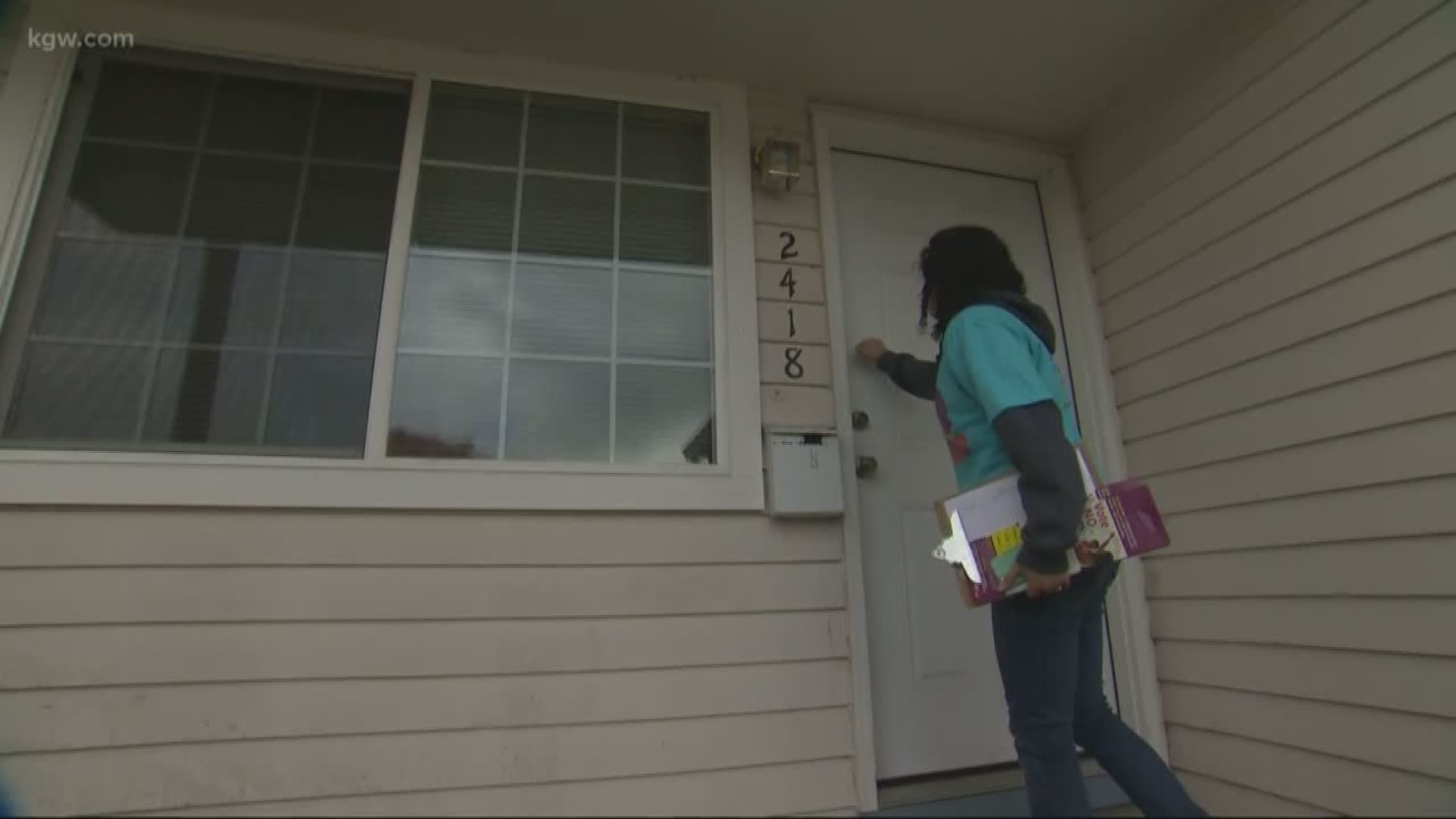 A look at last-minute canvassing efforts on election-eve.