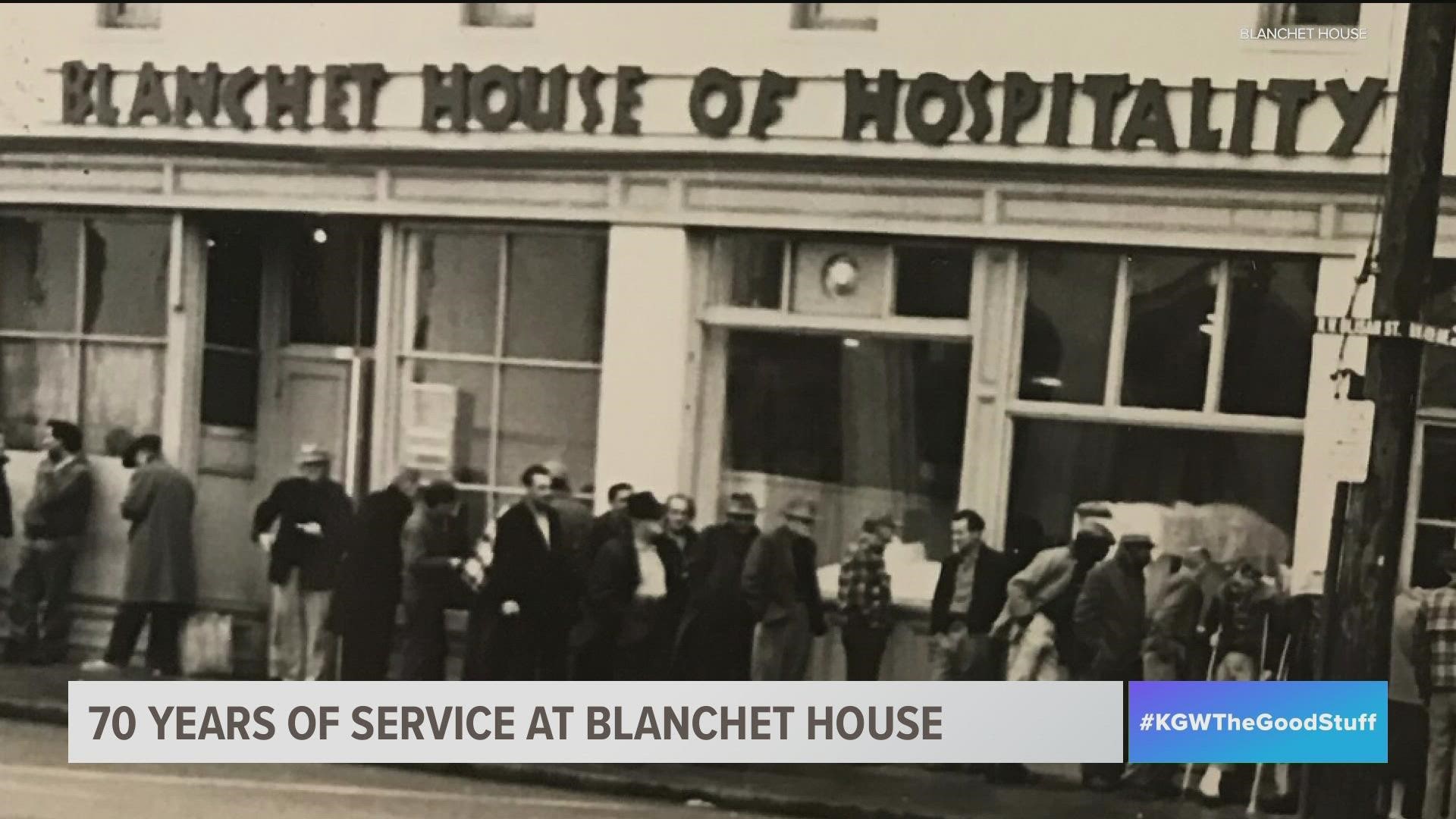 Blanchet House has been dedicated to helping people living on the streets by providing food, shelter and other resources for the past 70 years.