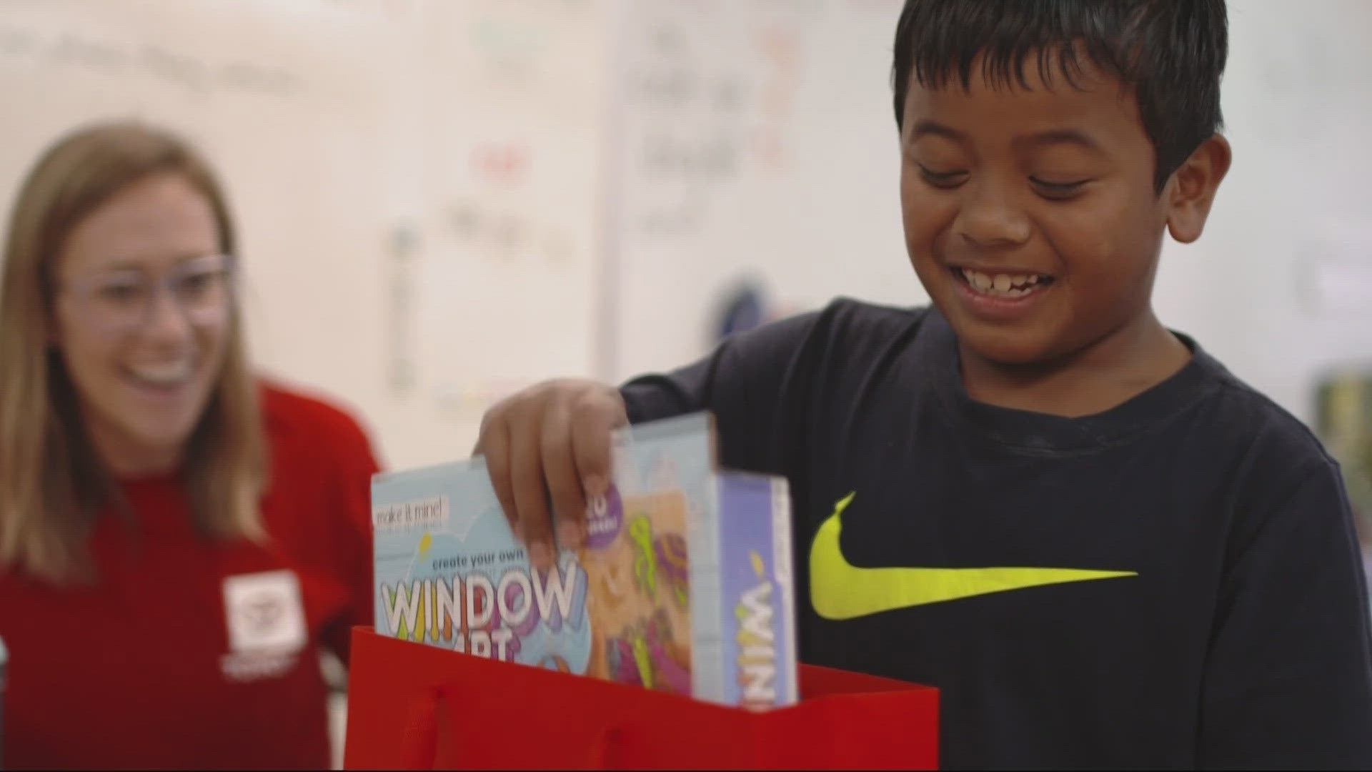 For the past five years, Margaret Scott Elementary School has partnered with the KGW Great Toy Drive to ensure more families receive gifts during the holidays.