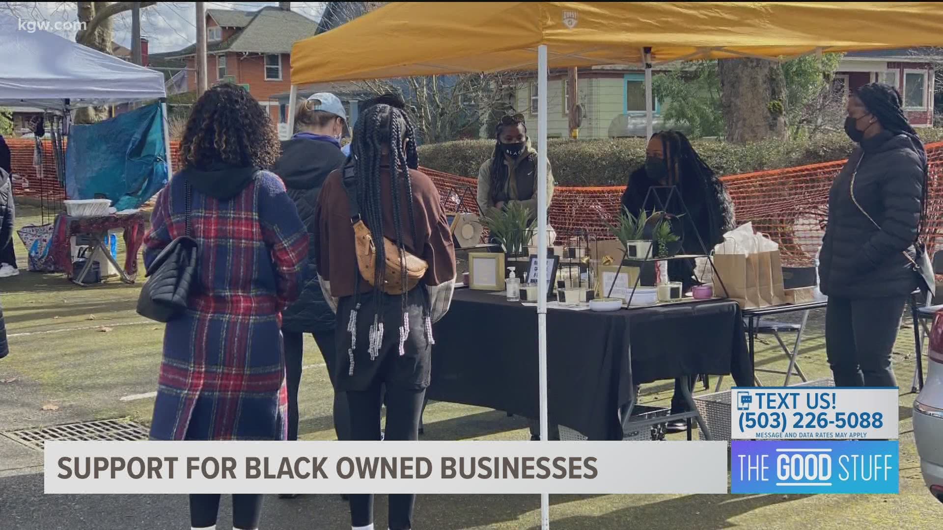 SEI in North Portland is holding an outdoor market this weekend to support Black-owned small businesses that may not have brick and mortar.