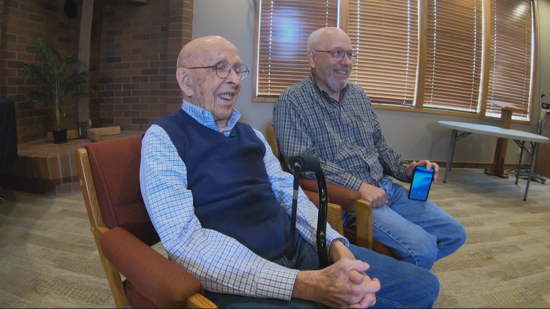 At the age of 106, a man in Salmon Creek, Washington has managed to stay healthy during the pandemic. He shared his advice for longevity with KGW's Jon Goodwin