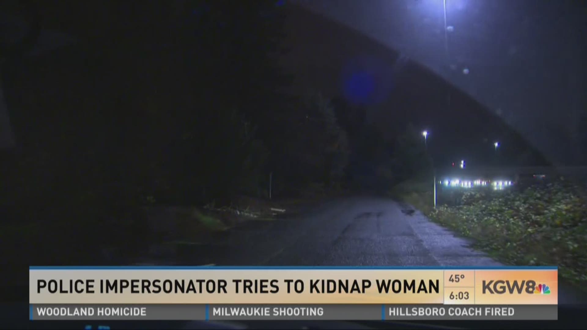 Police impersonator tries to kidnap woman