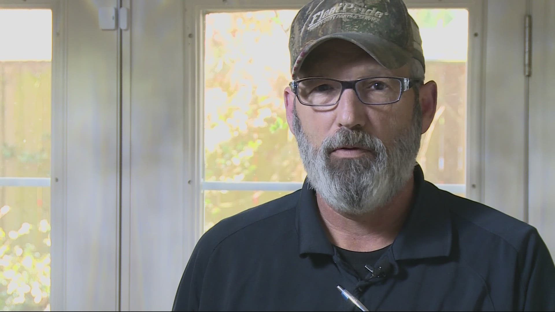 A couple in Southwest Portland is left scared and perplexed after finding a bullet hole on the side of their house one day.