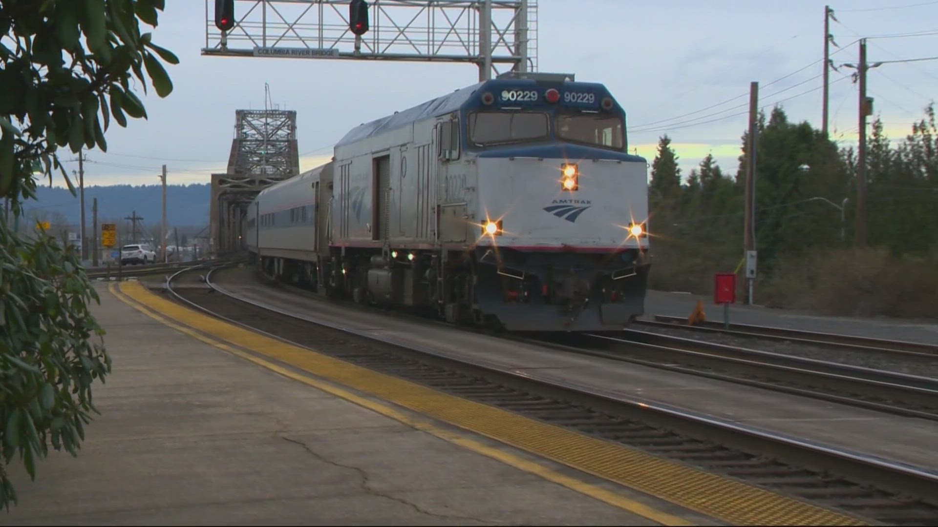 Amtrak increases service from Portland to Vancouver to six round trips a day.