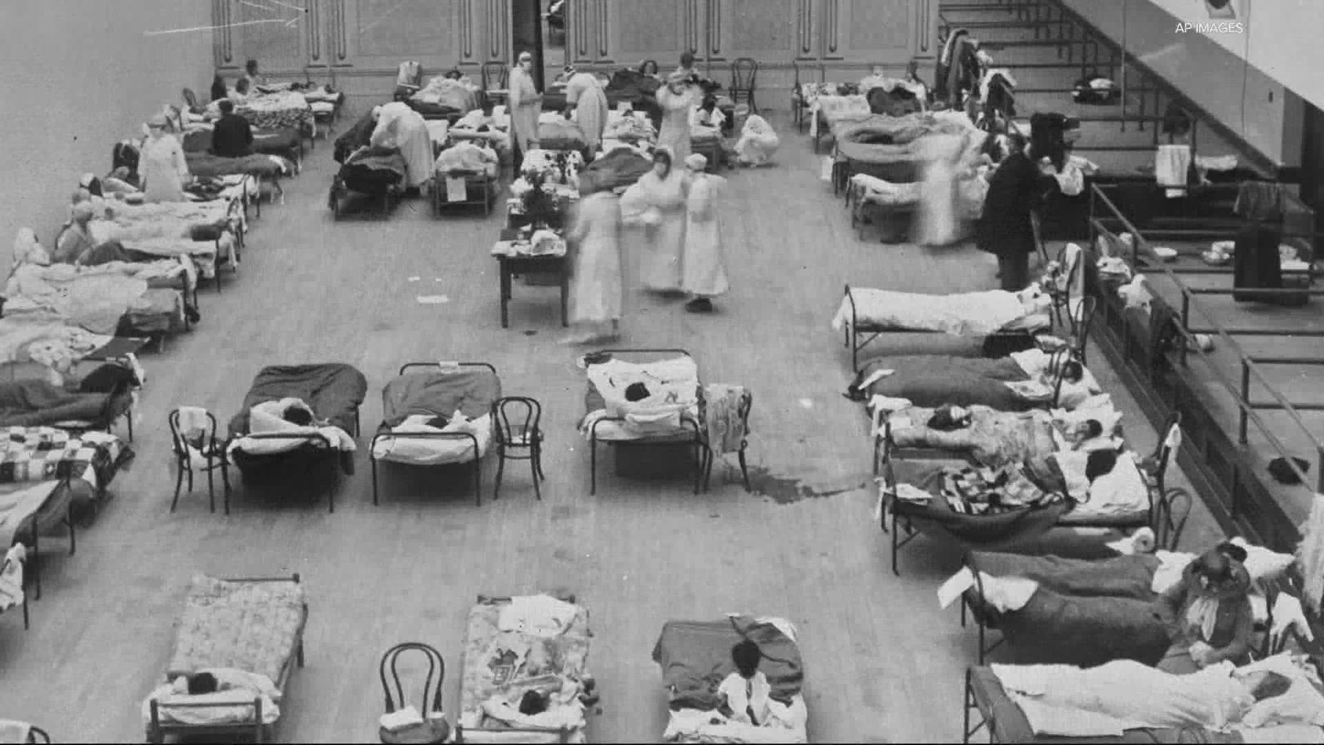 A team of health and history experts recently published an article that compares the 1918 flu pandemic to the current COVID pandemic.