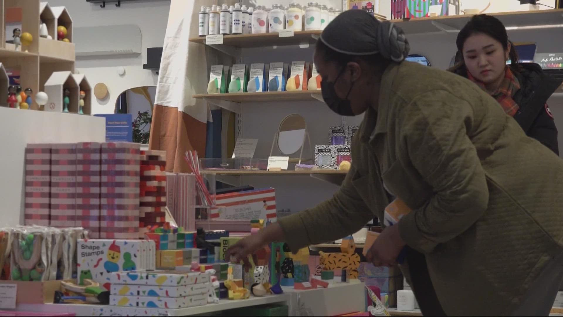 KGW spoke to Portland business owners about their experiences with in-person and online shopping since the pandemic.