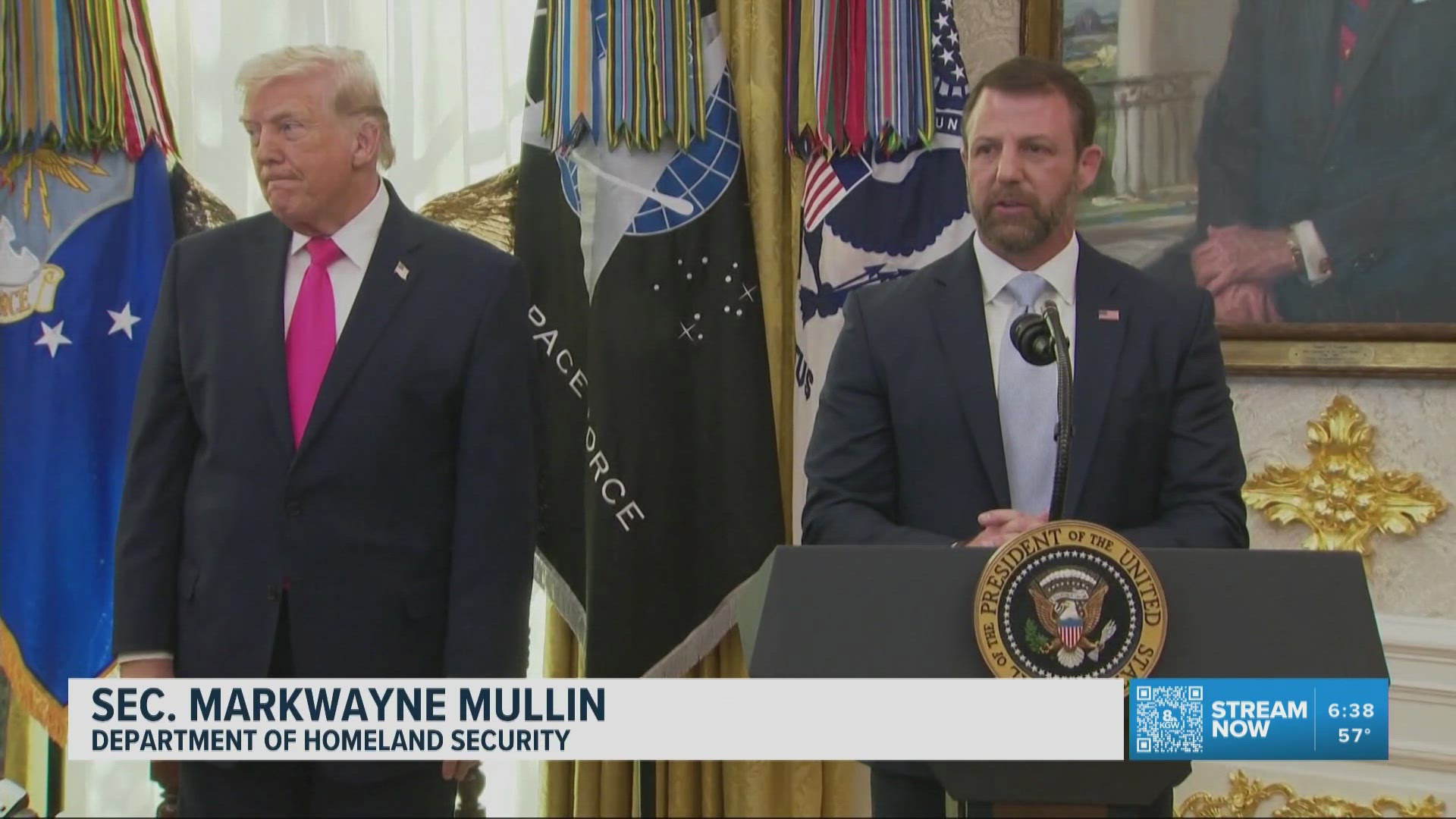 Senate confirms Markwayne Mullin to lead Department of Homeland ...