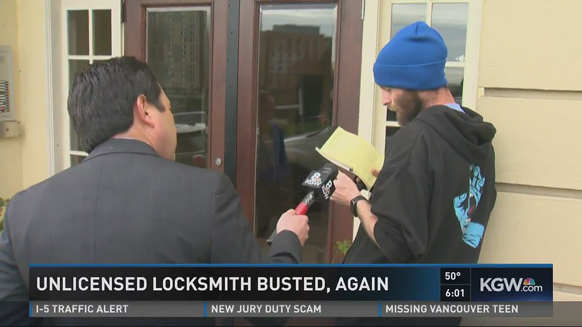 Unlicensed locksmith busted again