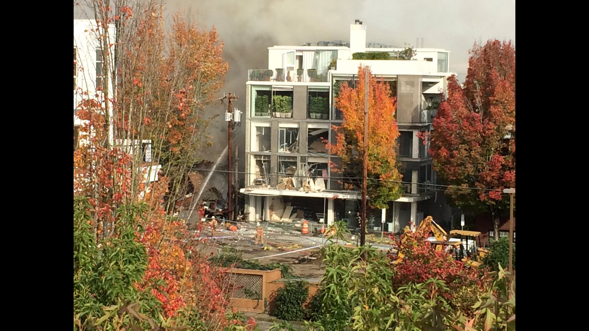 Photos Gas explosion in Northwest Portland
