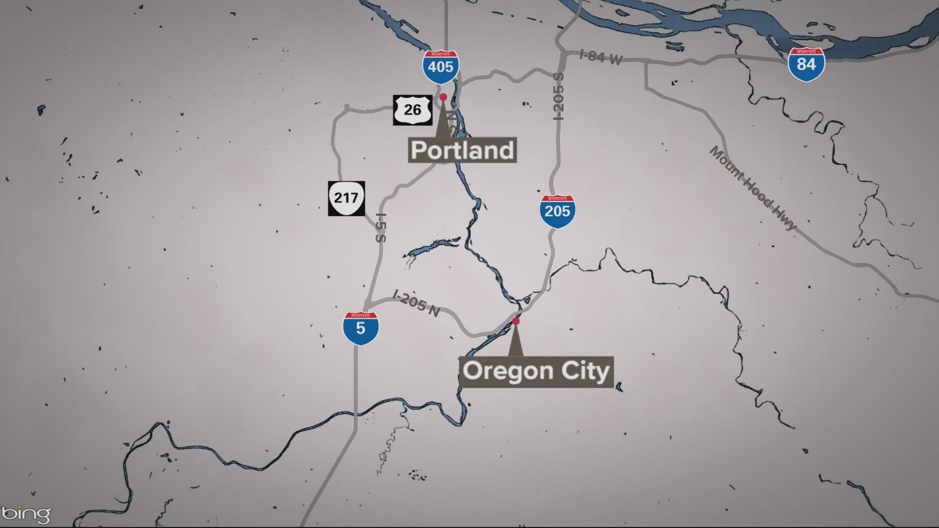 The man was pronounced dead on scene by first responders, according to Oregon City police.