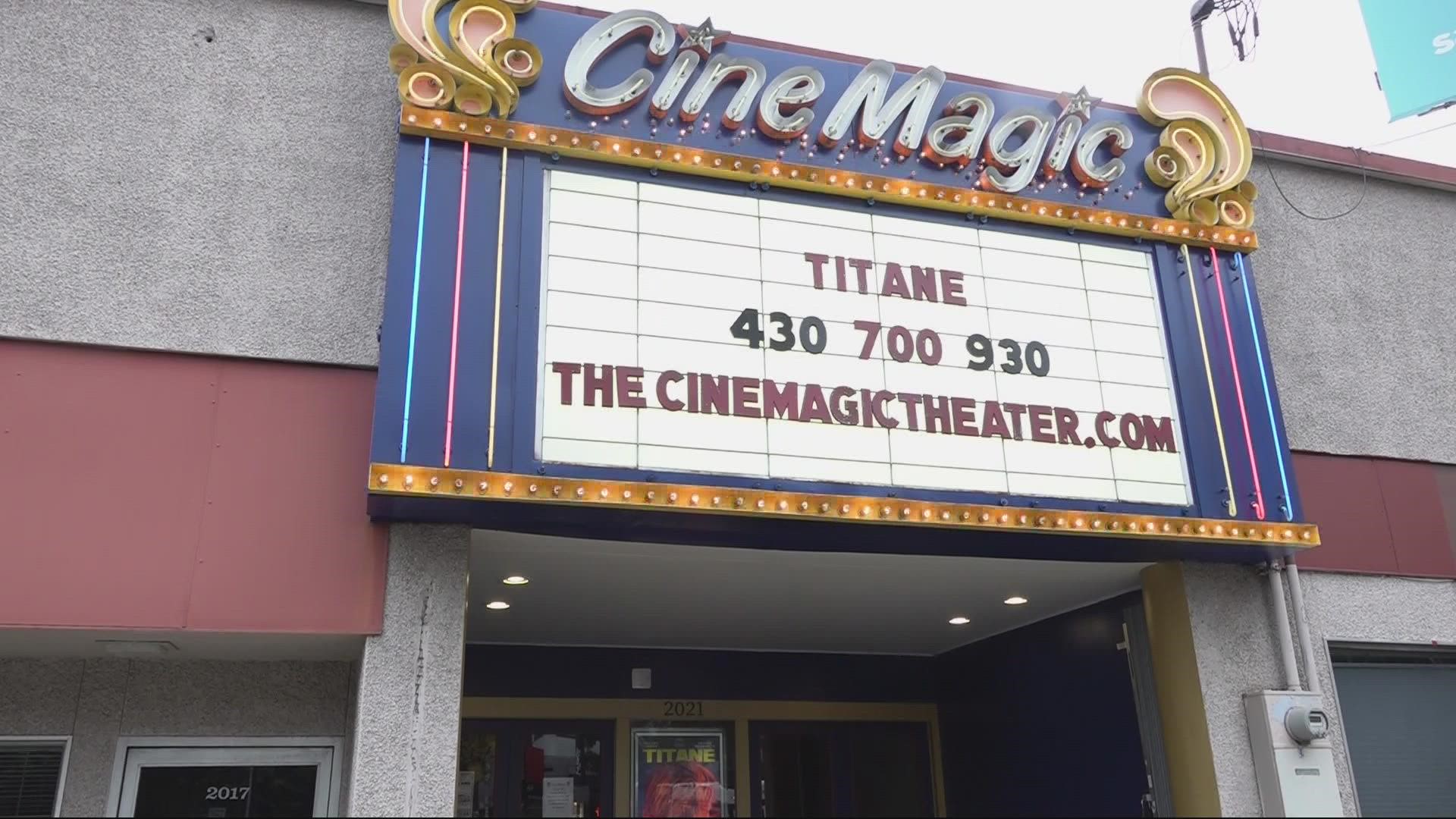 CineMagic will host a fundraiser on Sunday, October 17 to benefit four Portland businesses that were destroyed in a fire on Oct. 5.