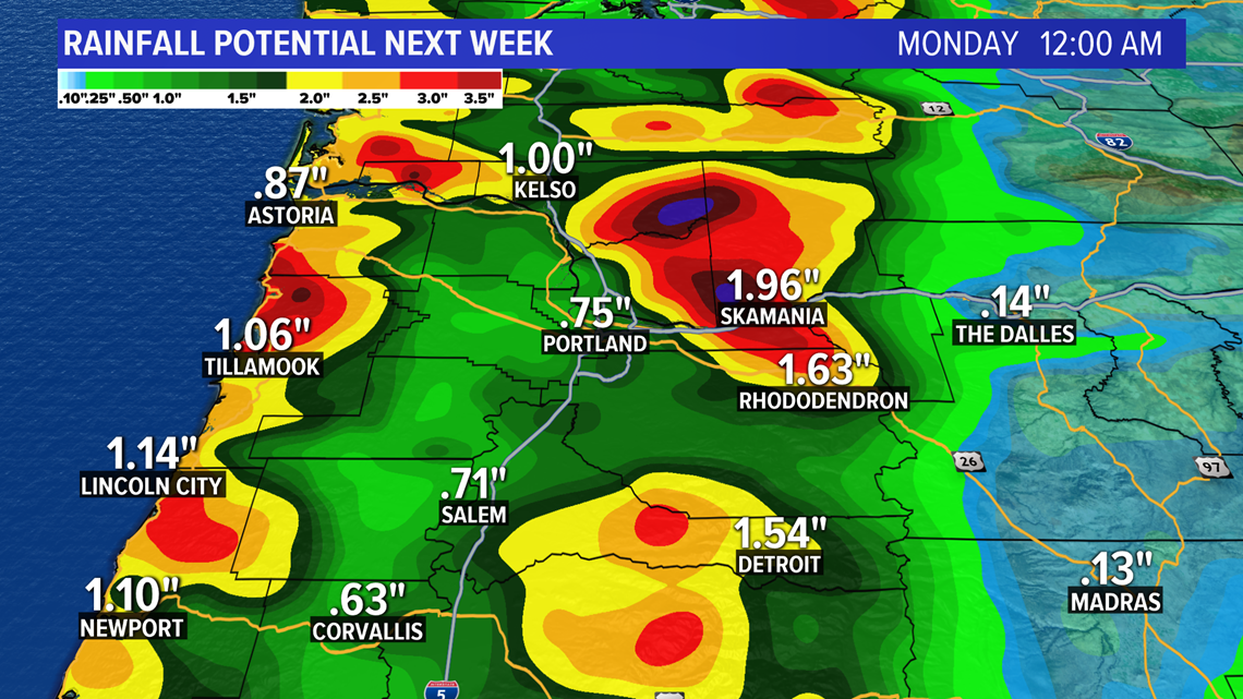 Portland is way down for rainfall totals since last fall