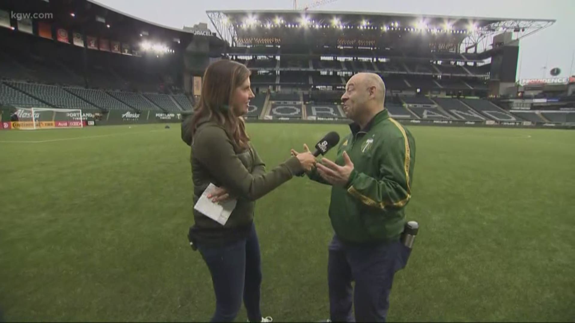 Rod and Nina at Providence Park: Meet Timbers executive Mike Golub