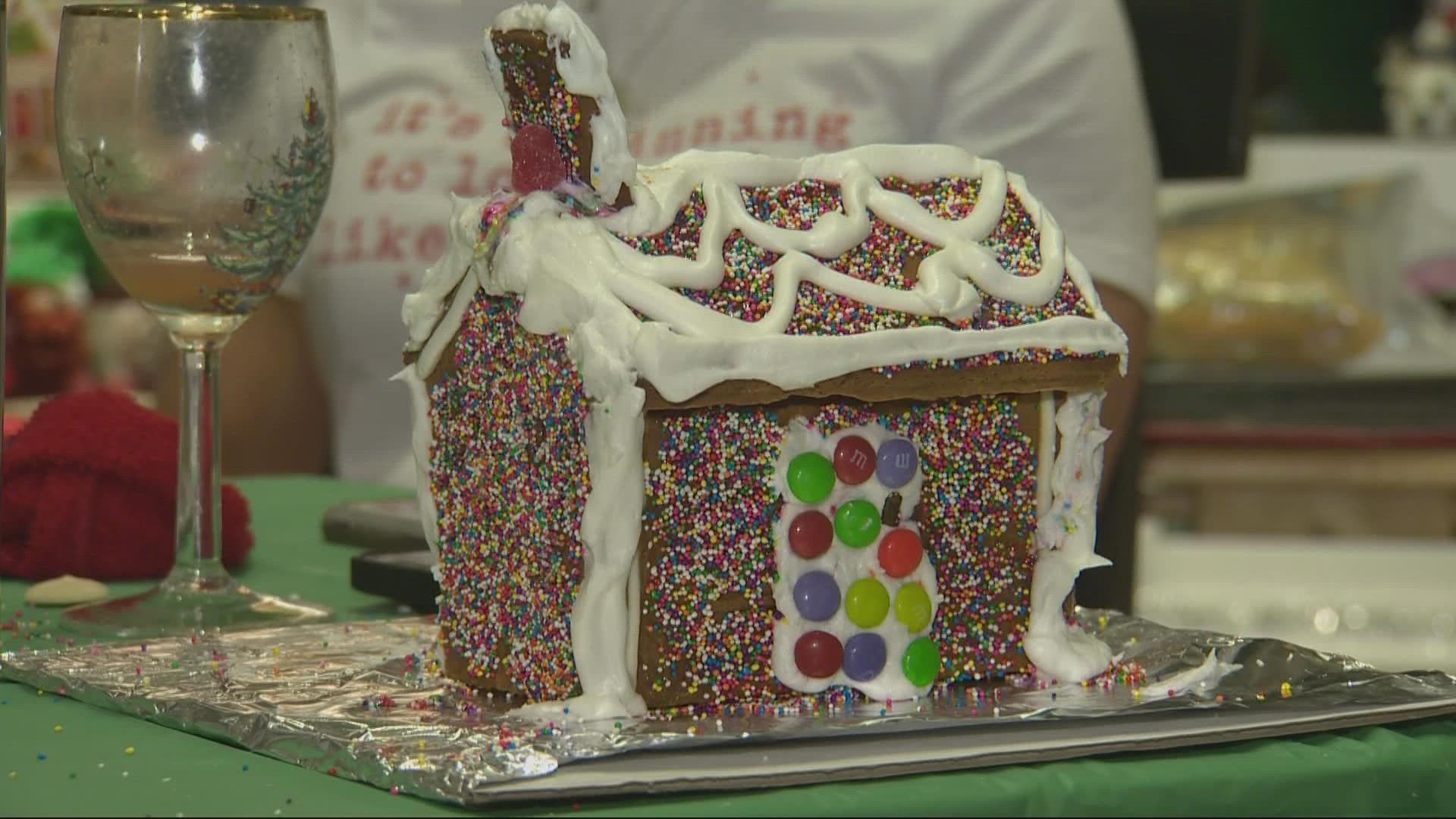In Lyons, one woman is taking her love of decorating gingerbread houses to another level and inviting her resilient neighbors to join her.