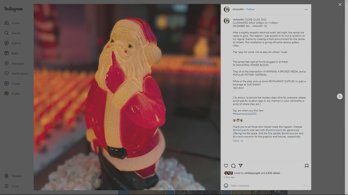 Last christmas santa clones