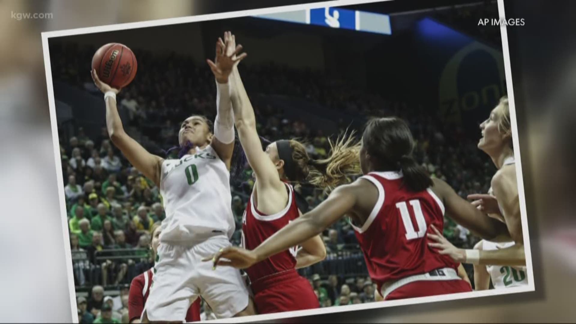 Sabrina Ionescu had a triple-double in the Oregon Ducks' 91-68 win against Indiana to move on to the Sweet 16!
