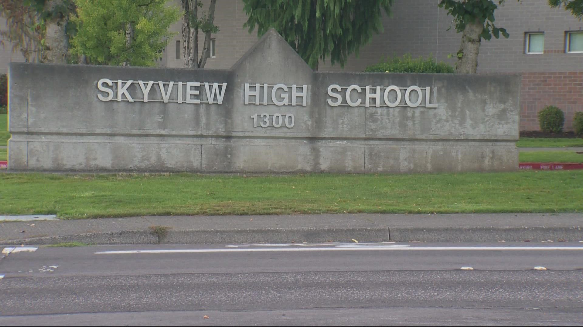 James Mattson, 38, of Vancouver was arrested Thursday. Detectives found videos that date back nearly 10 years taken in female staff bathrooms at Skyview High School.