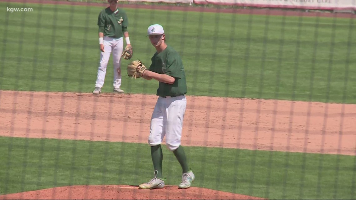 Philadelphia Phillies select Mick Abel from Jesuit HS with the