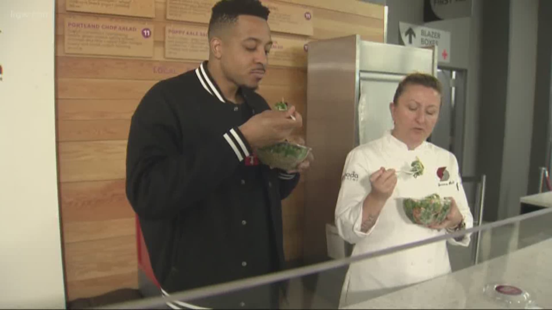 CJ McCollum promotes healthy eating during National Nutrition Month