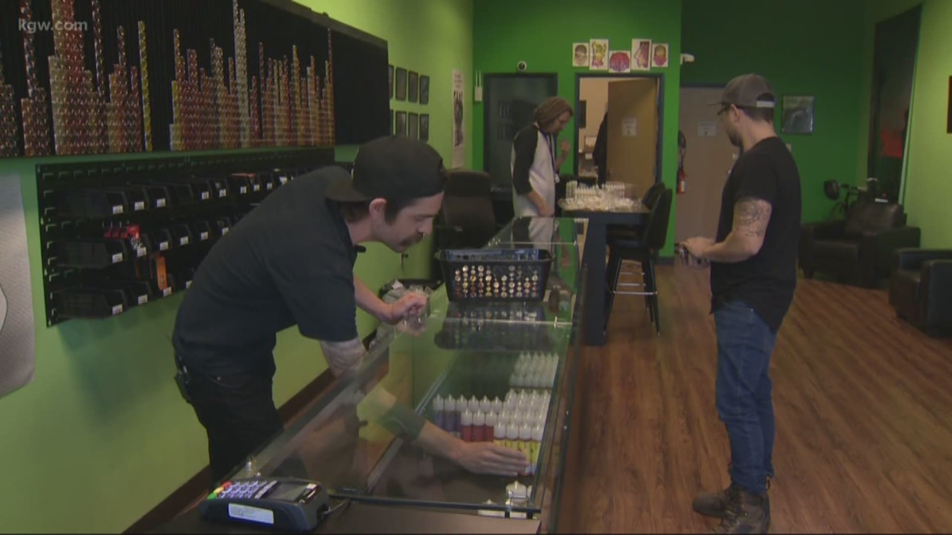 It's been a rollercoster week for Oregon's vape industry. After just two day of a temporary ban on flavored vaping products, appeals court halts the ban.