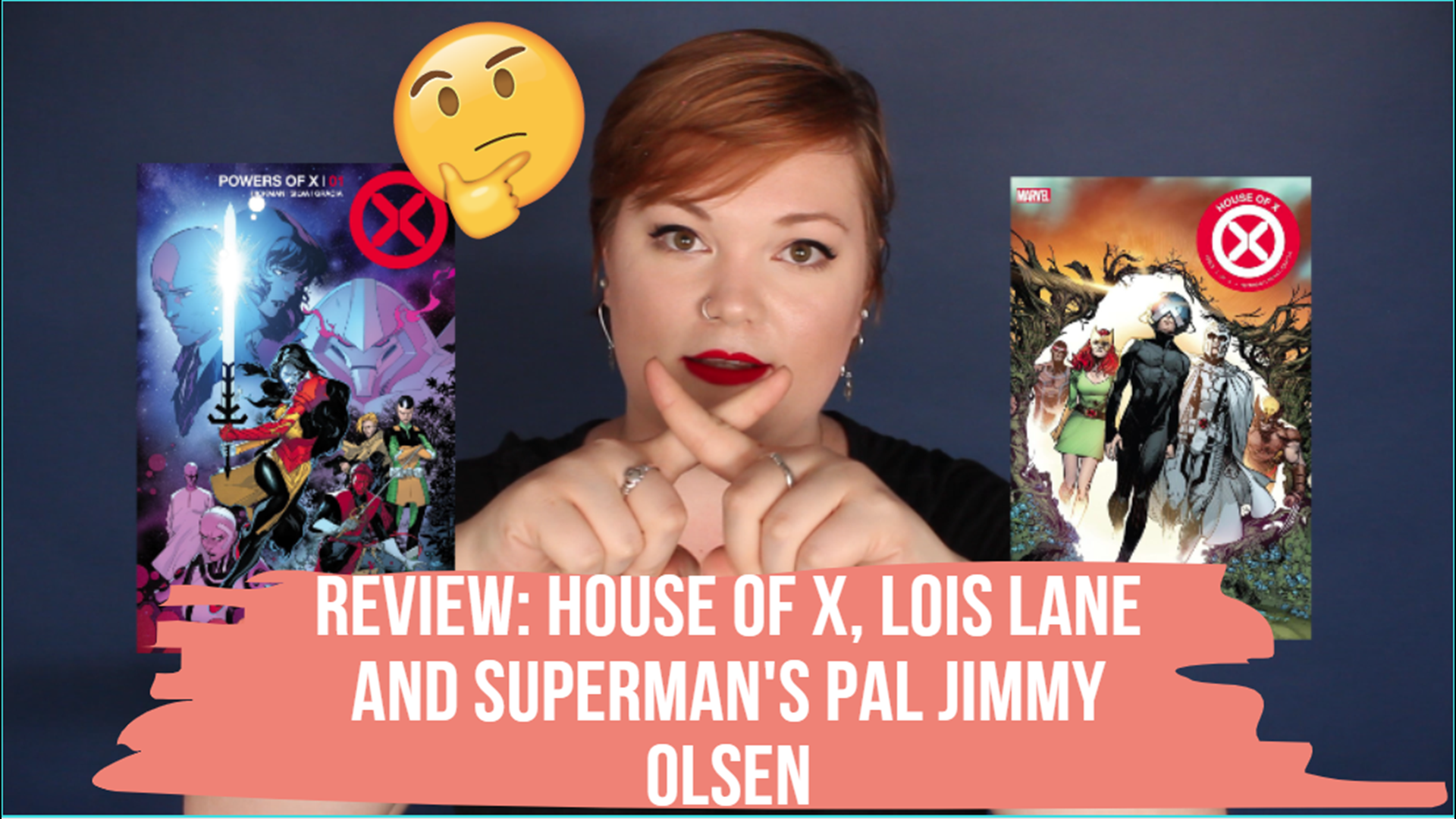 This week I was admittedly super indulgent with my choice of comics. I read the comics I wanted to read which included the new Lois Lane comic, Superman's Pal Jimmy Olsen and House of X.
