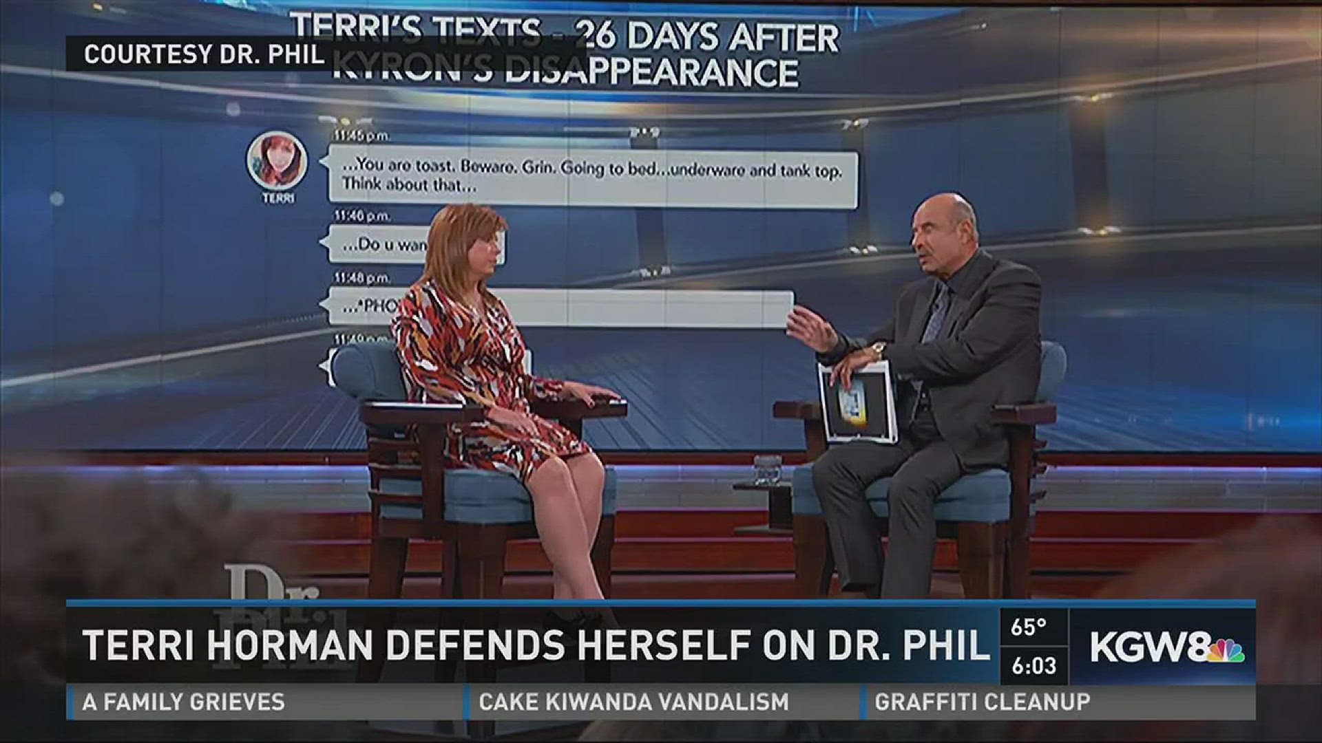 Terri Horman defends herself on Dr. Phil